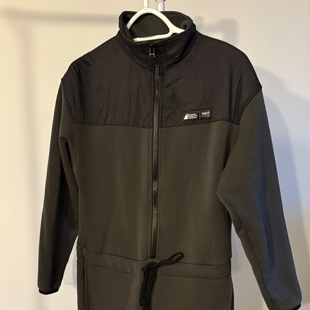 Smash + Tess Black and Dark Gray Performance Jacket